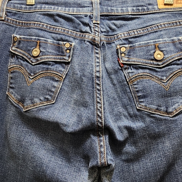 Levi's 505 Jeans Women's 10M Straight Leg 30x32 Blue - Picture 1 of 8